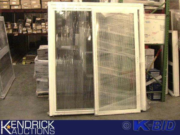 lot 210 image: 1 Lindsay Vinyl Right Handed (from outside view) Sliding Patio Door and Screen