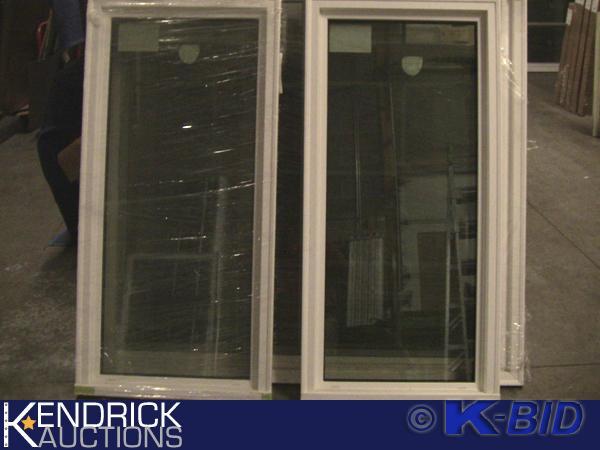 lot 23 image: 2 Lindsay Vinyl Framed Picture Windows