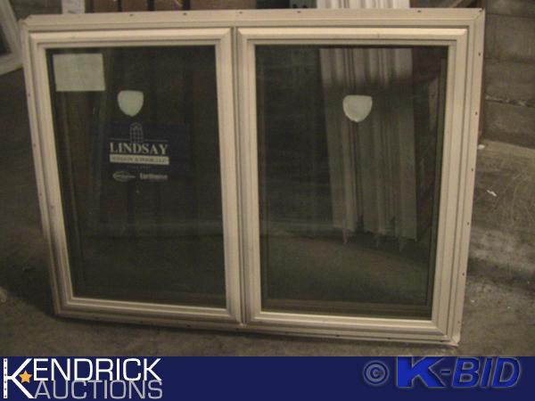 lot 27 image: 1 Lindsay Vinyl Framed Double Casement Window
