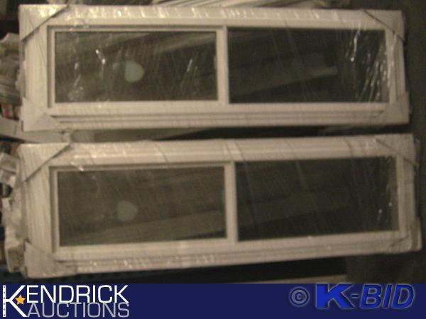 lot 31 image: 2 Lindsay Vinyl Framed Double Hung Windows
