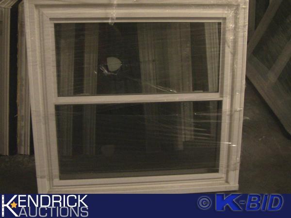 lot 39 image: 1 Lindsay Vinyl Framed Double Hung Window