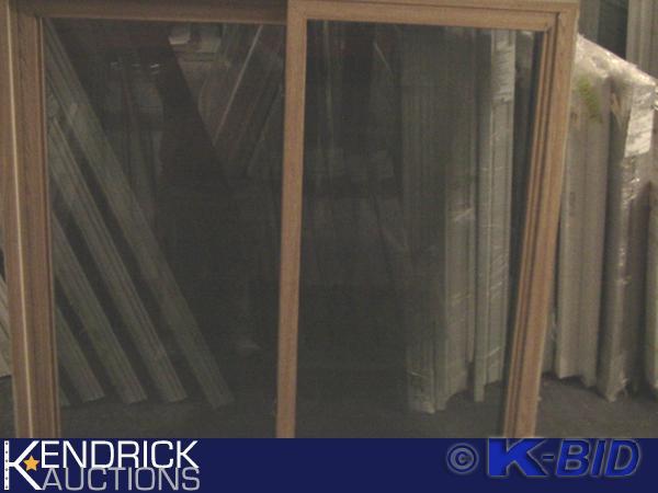 lot 45 image: 1 Heartland Vinyl Framed Double Slider Window