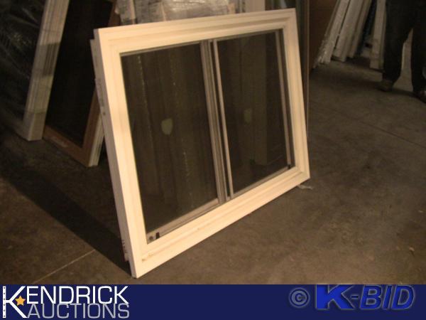 lot 54 image: 1 Lindsay Vinyl Framed Double Slider Window