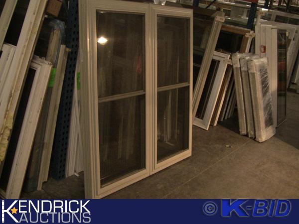 lot 56 image: 1 Lindsay Vinyl Double Double Hung Window