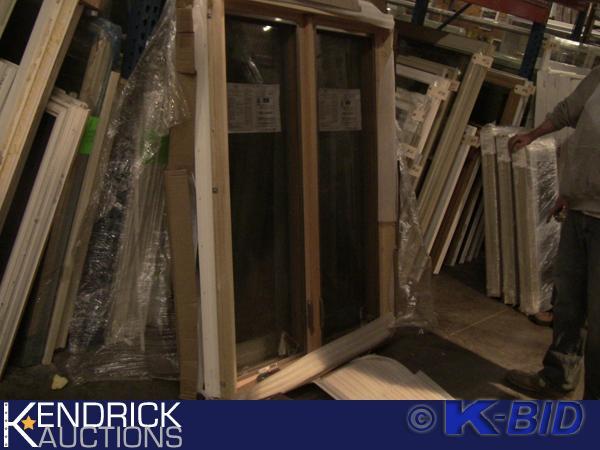 lot 62 image: 1 Milgard Double Casement Wood Window