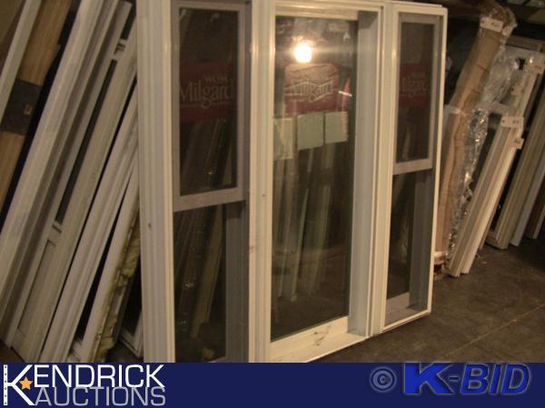 lot 63 image: 1 Milgard 3 Lite (Double Hung, Picture, Double Hung) Window