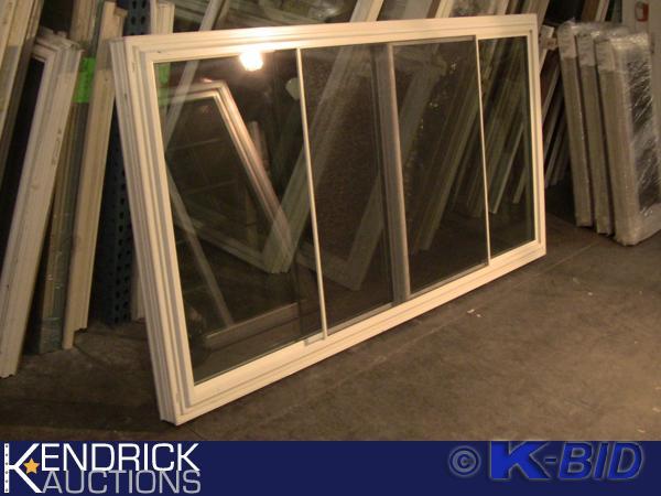 lot 67 image: 1 Lindsay Vinyl Framed 2 Lite Slider Window