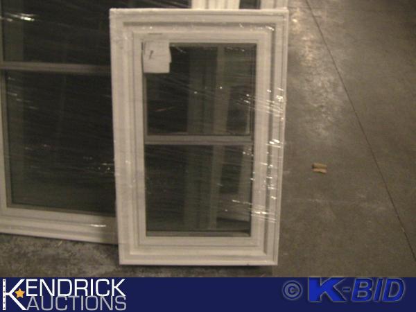 lot 7 image: 1 Lindsay Vinyl Framed Double Hung Window