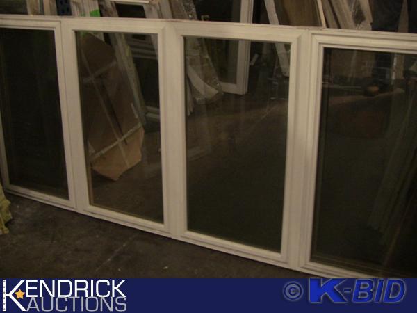 lot 74 image: 1 Lindsay Vinyl 4 Lite Casement Window