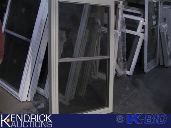 lot 81 image: 1 Lindsay Vinyl Framed Double Hung Window