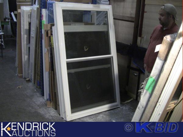 lot 85 image: 1 Lindsay Vinyl Framed Double Hung Window