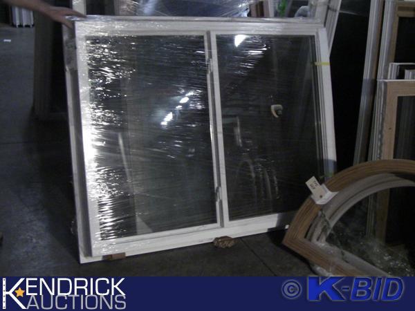 lot 90 image: 1 Lindsay Vinyl Framed Slider Window