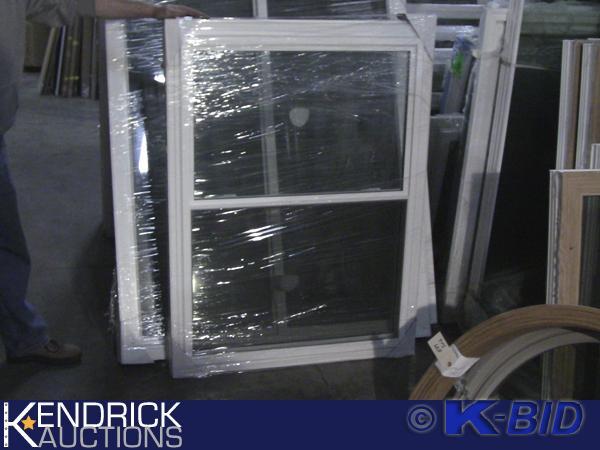 lot 93 image: 1 Lindsay Vinyl Framed Double Hung Window