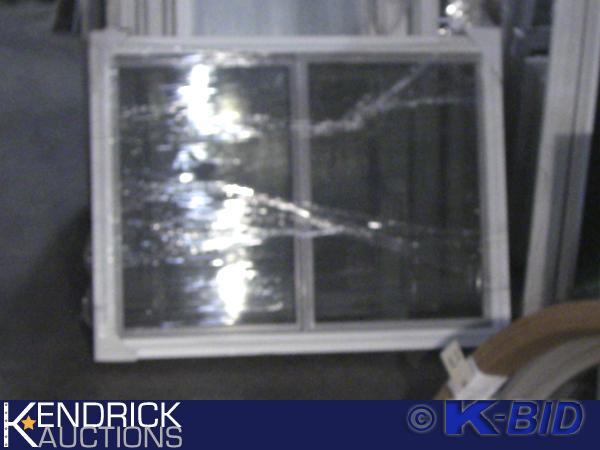 lot 95 image: 1 Lindsay Vinyl Framed Double Slider Window