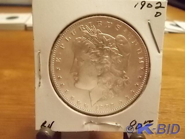 1902 O Morgan Dollar BU