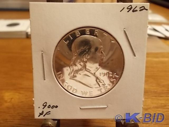 1962 Franklin Half Dollar Proof