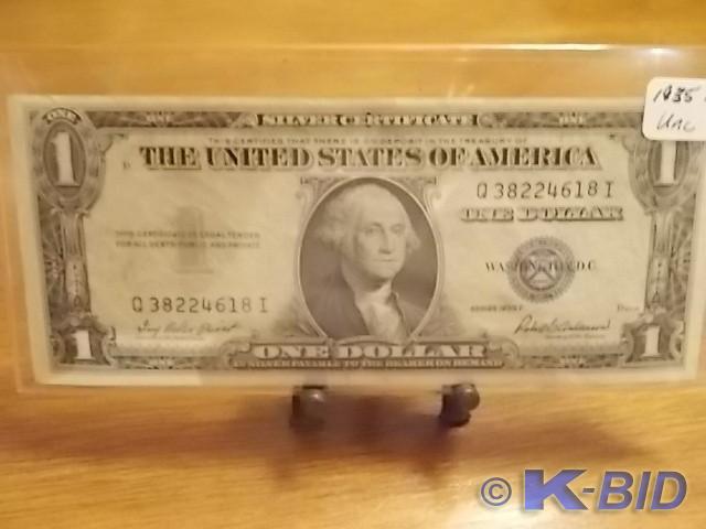 US Silver Certificate 1935 F UNC