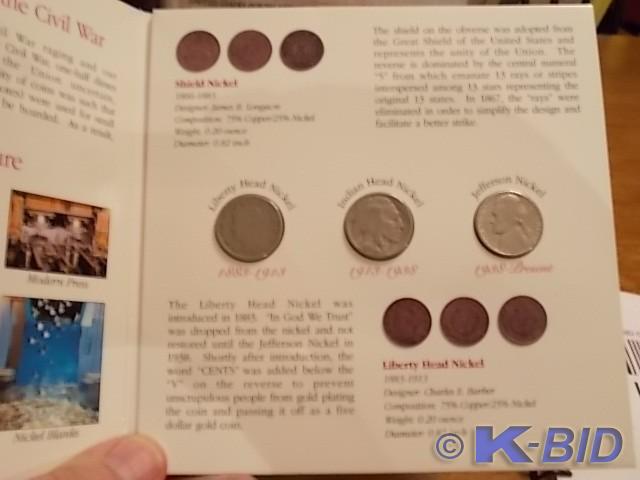 US Nickel Collectors Set