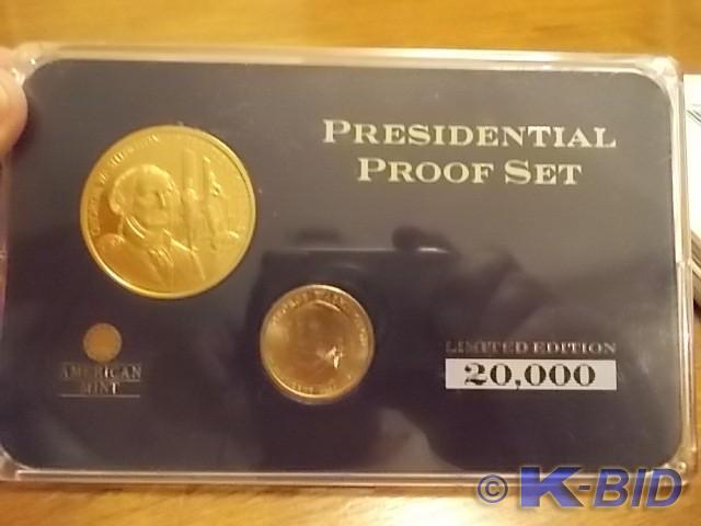 Presidential Proof Set From The Ame...