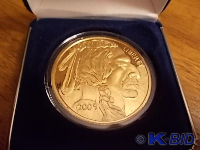 2009 $50 Buffalo Tribute Proof -24K...