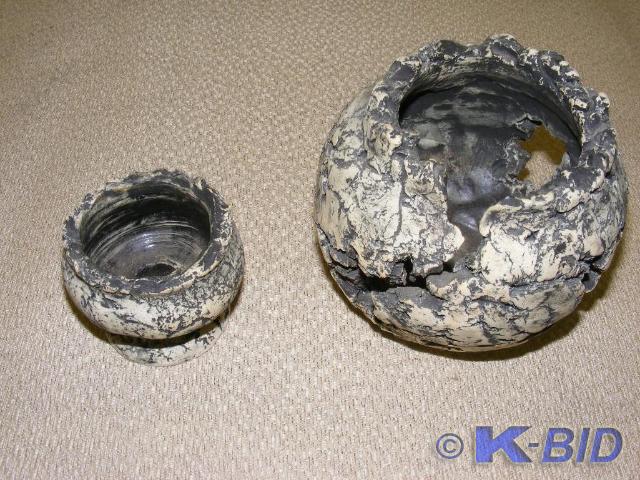 Shapes of Clay, two items Made with...