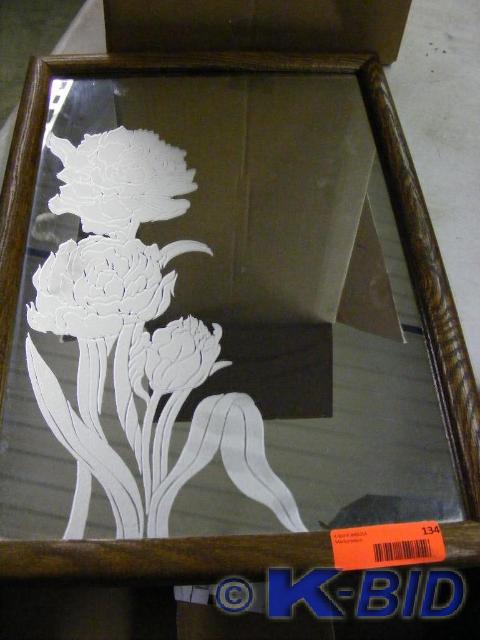 Etched Mirror 13.5 x 19.5
