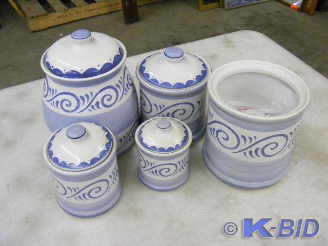 Set of Kitchen Canisters