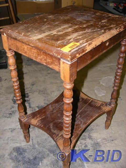 Vintage Side tableplant stand tabl...