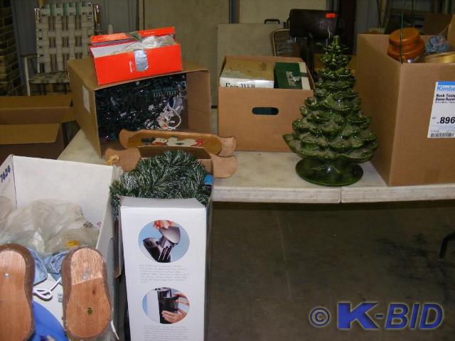 Lot of Misc Christmas Items, Lights...