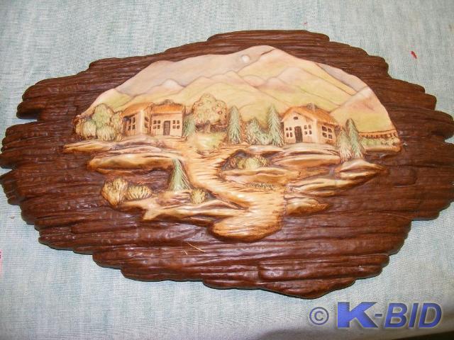 Plaster wall plaques 16x9 and 15x...