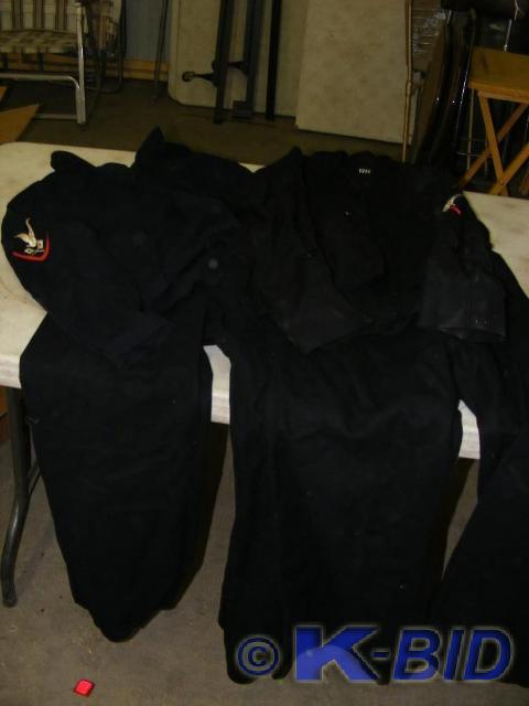Two Vintage Navy Uniforms, Navy Woo...