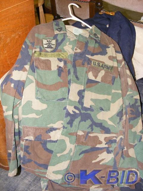 US Army Camo Uniform, with pants