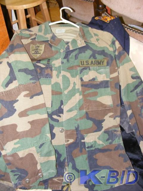 US Army Camo Uniform, with pants