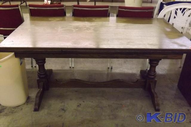 Vintage Dining Room Table, (no chai...