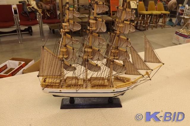 Wooden Ship with Sails, Constituti...