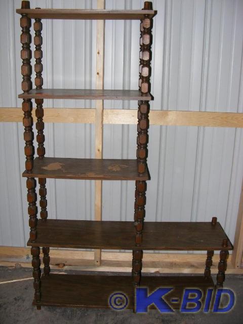 Wooden Book Shelf, some damage