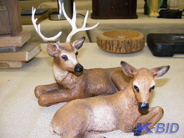 Home Interior set of Deer