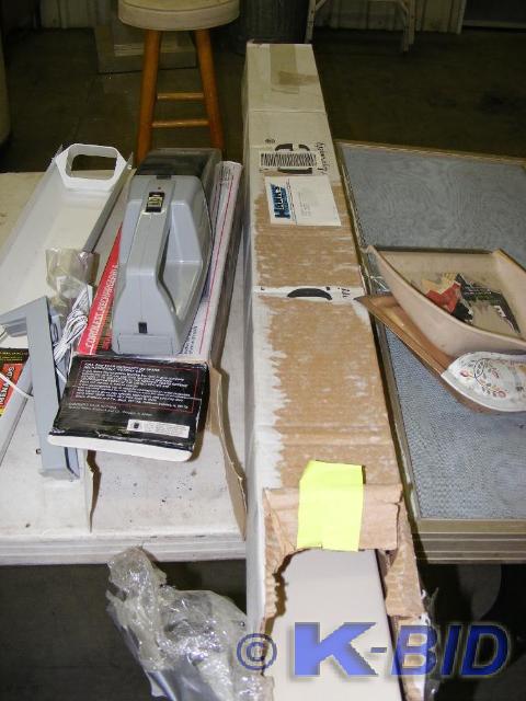 Lot of Misc Items, Dustbuster, down...
