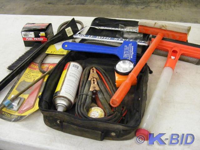 Automotive Safety Kit Ice Scraper a...
