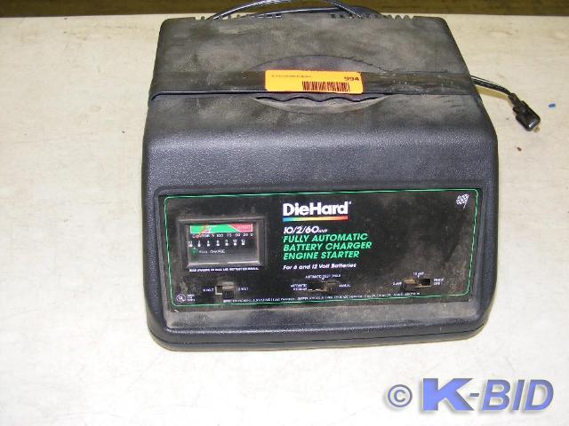 Die Hard Battery Charger, powered u...