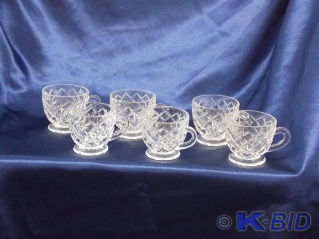 Diamond Cut Cups set of 6 &nbsp2.7...