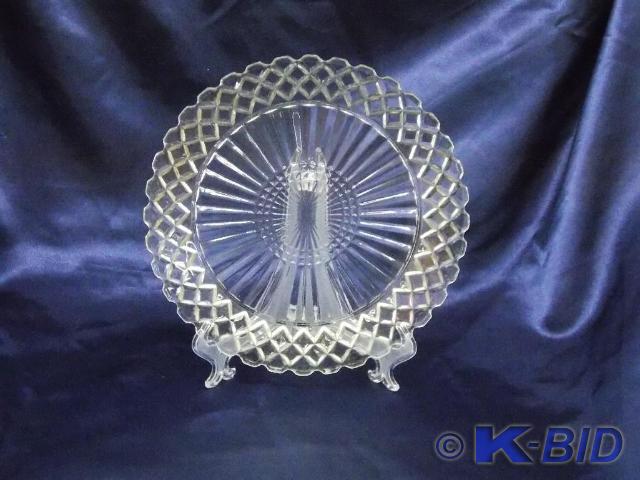 Diamond Cut Plate 9.5in diam