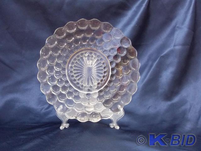 Dot Pattern Plate 9.75in diam