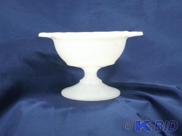 Anchor Hocking Milk Glass Sherbet d...