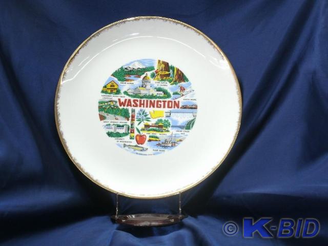 State of Washington Plate approx 10...