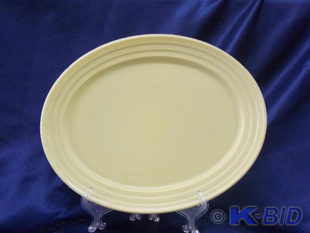 Yellow Platter approx 12 inches lon...