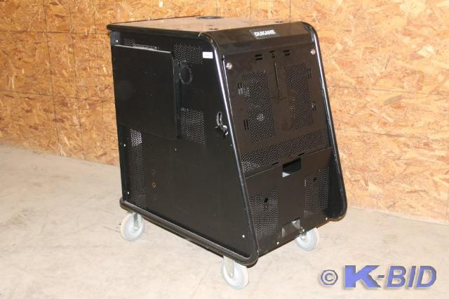lot 228 image: -Dukane&nbspProjector Cart (black)...