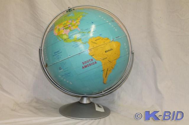 lot 51 image: -Concept 16 diameter Globe -Stands...