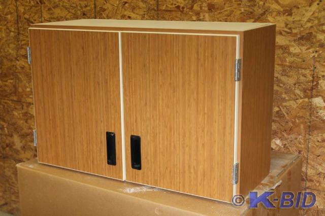 lot 73 image: -2 door cabinet w shelf -23.5T, 3...