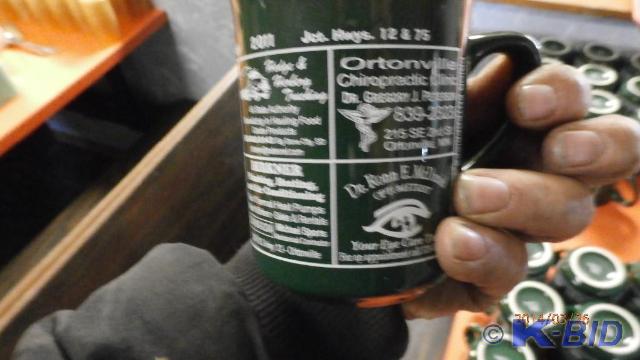 24 Green Advertising Coffee Mugs